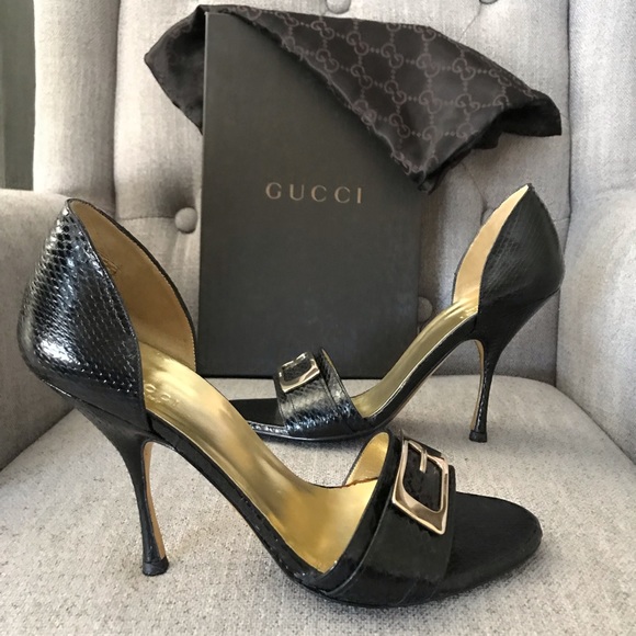 Gucci Shoes - Black GUCCI Heels 👠
